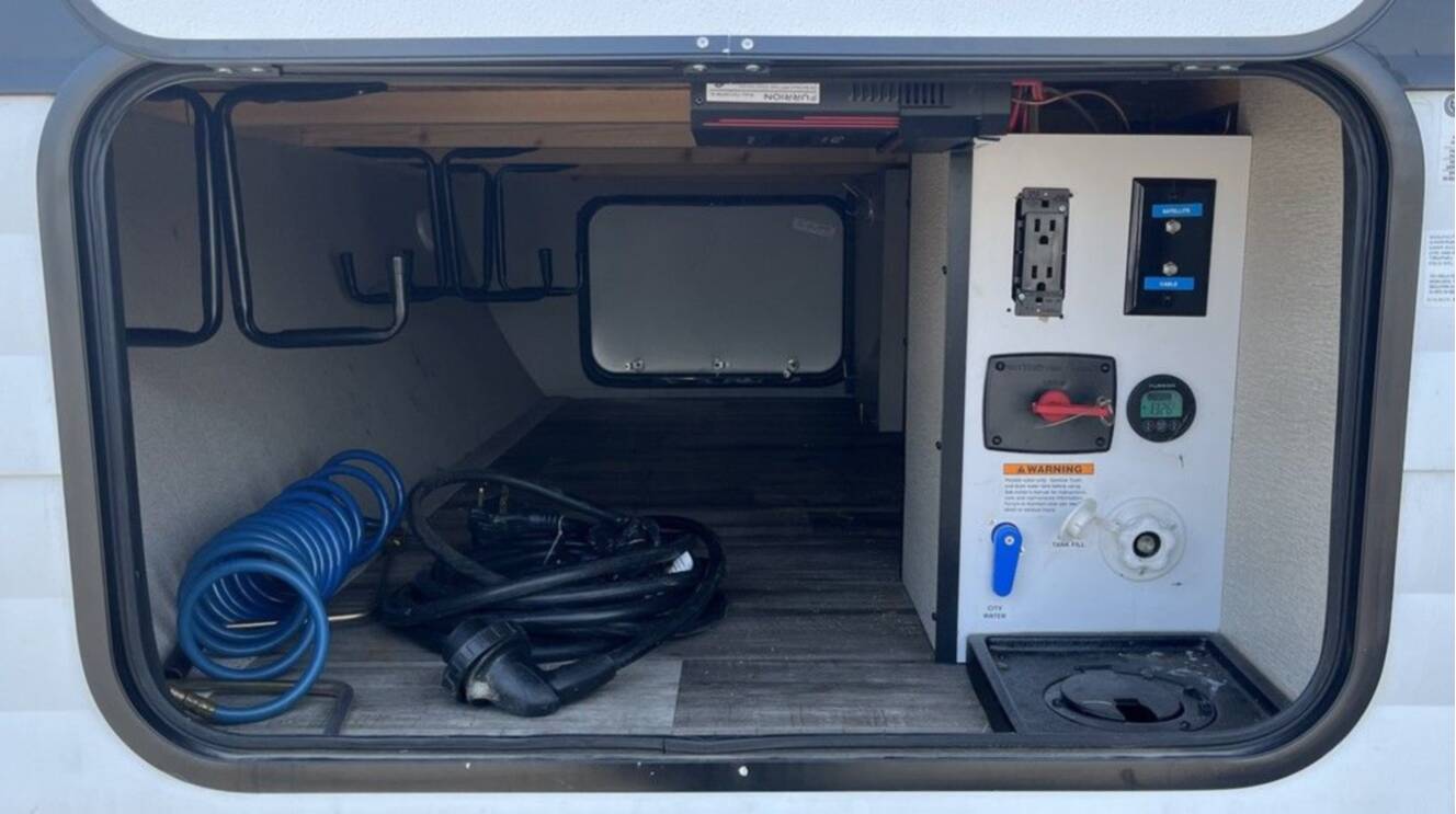 A photo of this 2023 Grand Design Transcend Xplor 200MK