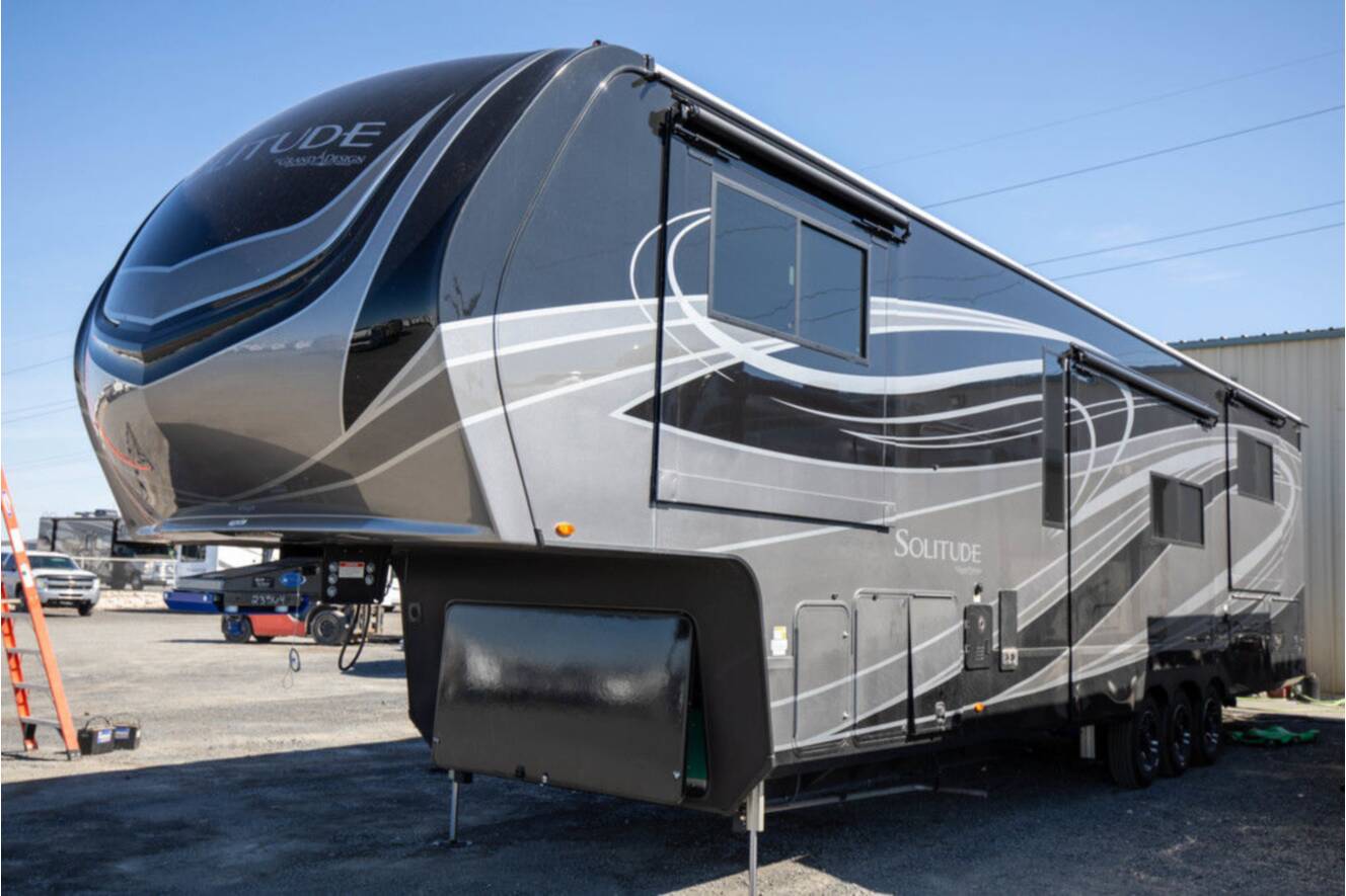 A photo of this 2026 Grand Design SOLITUDE Solitude 414LJMJ