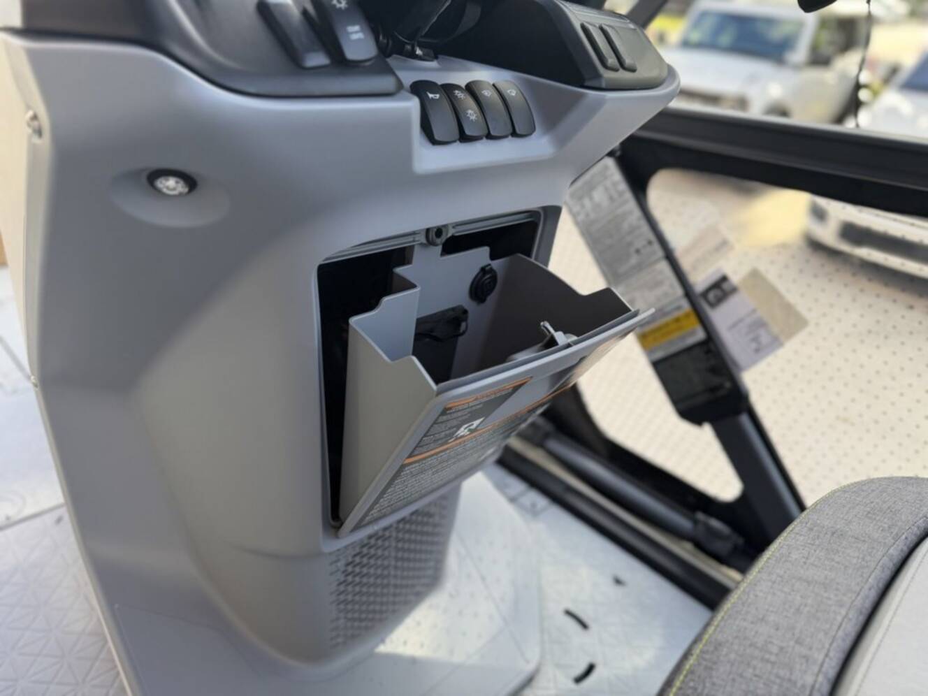 A photo of this 2026 Sea-Doo Switch Sport 18 - 300 hp Galvanized