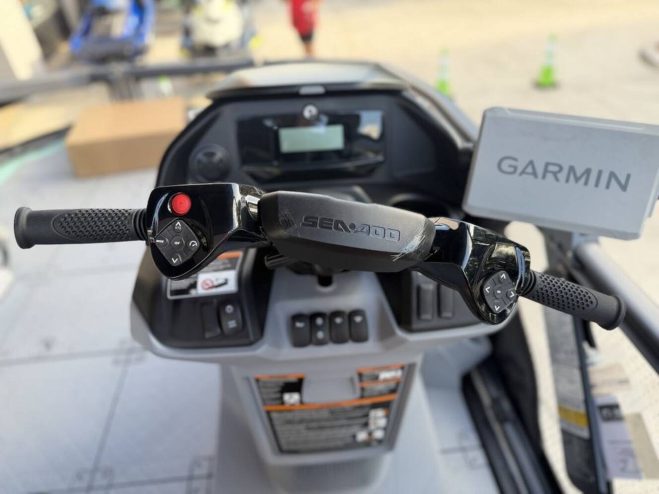 A photo of this 2026 Sea-Doo Switch Sport 18 - 300 hp Galvanized