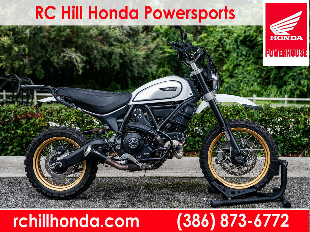 2018 Ducati Scrambler Desert Sled White Mirage DESERT SLED in Deland, FL