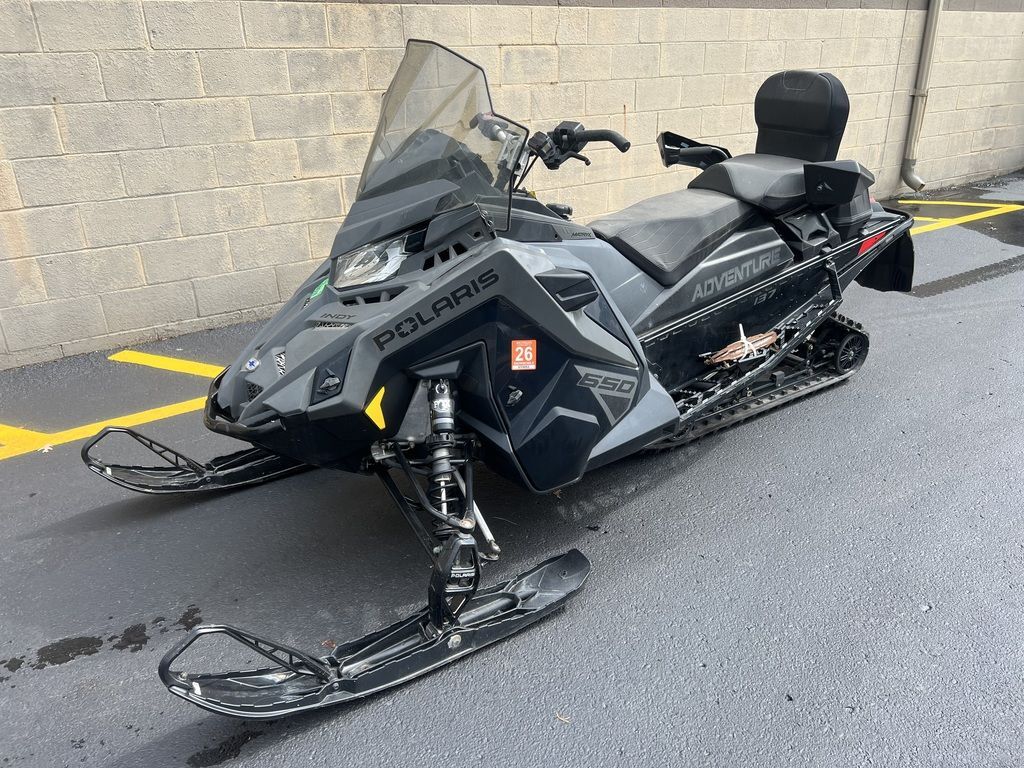2024 Polaris® 650 Indy Adventure 137 Gloss Black 650 137 in brighton MI