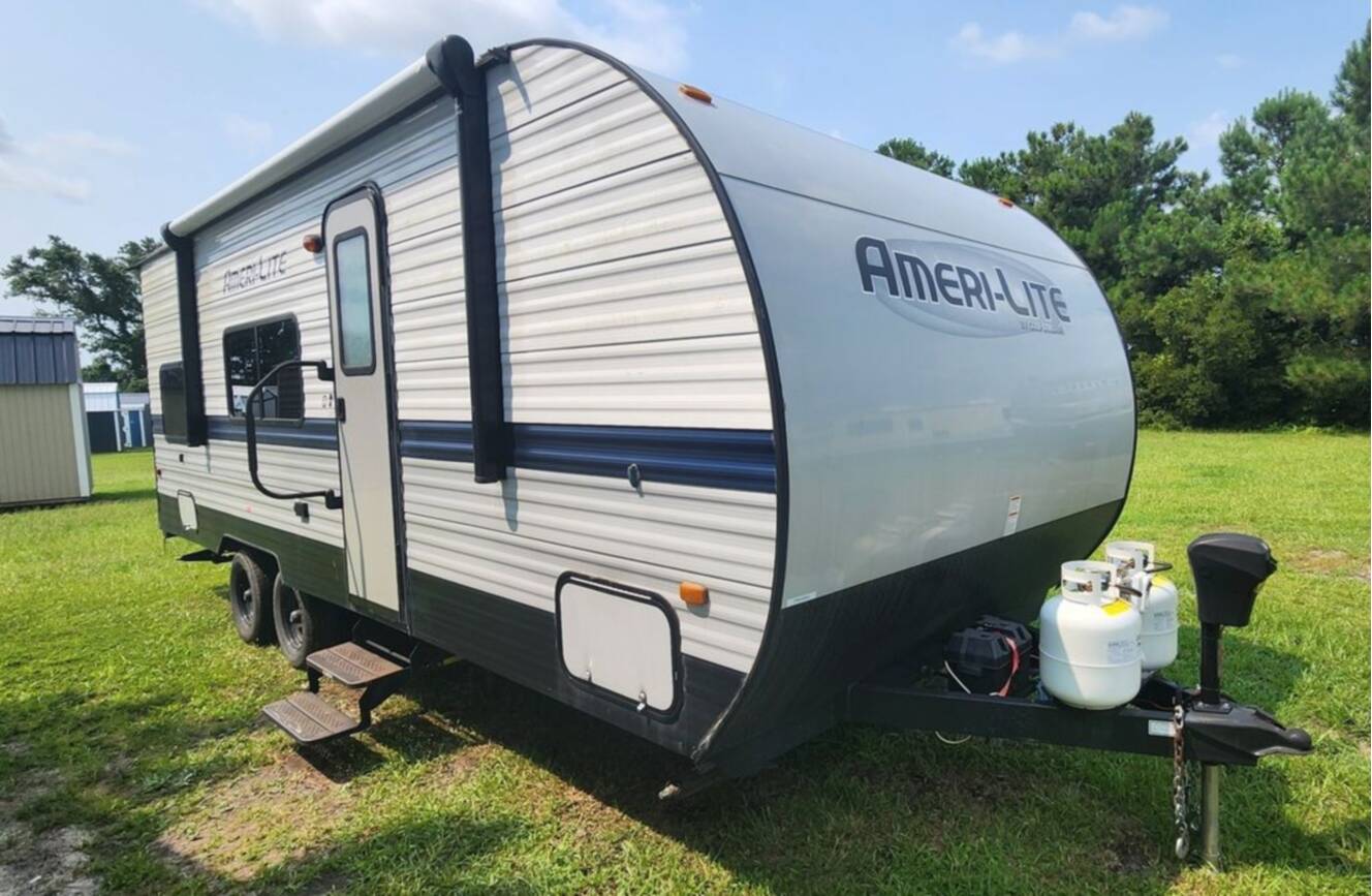 A photo of this 2022 Gulf Stream Ameri-Lite Ultra-Lite 248BH