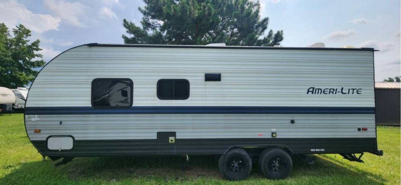 A photo of this 2022 Gulf Stream Ameri-Lite Ultra-Lite 248BH