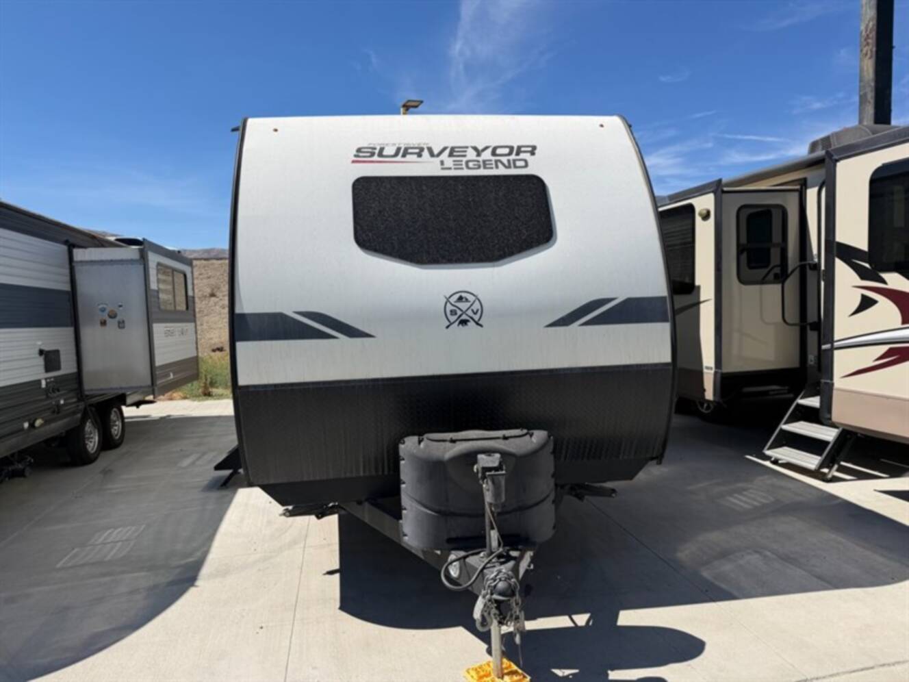 A photo of this 2022 Forest River SURVEYOR LEGEND 276BHLE
