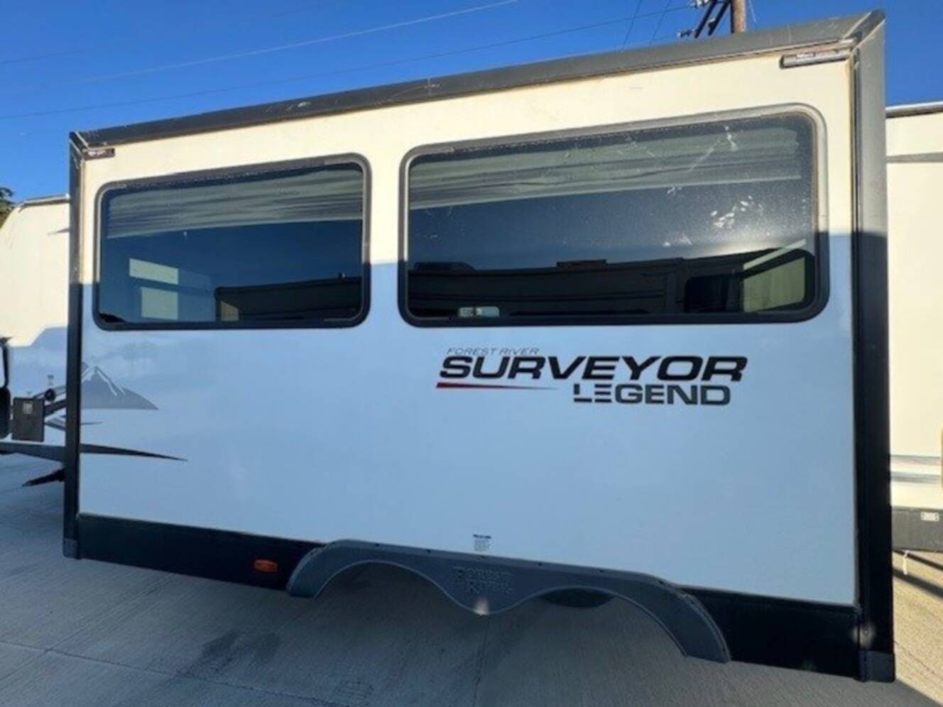 A photo of this 2022 Forest River SURVEYOR LEGEND 276BHLE