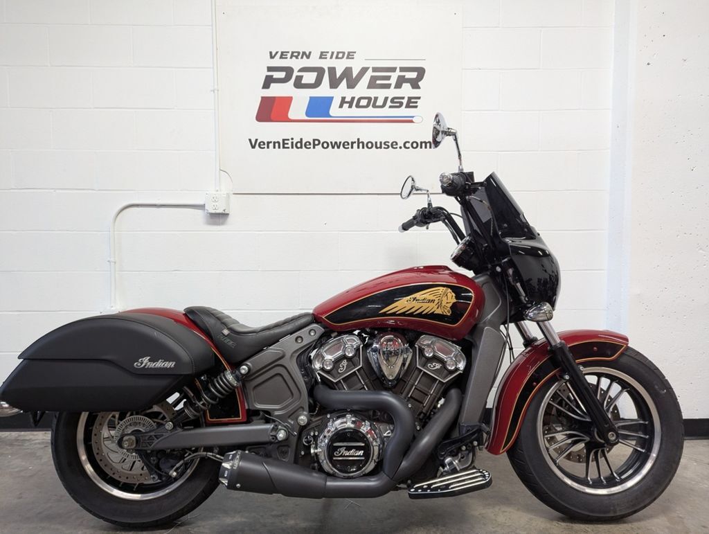 2019 Indian Motorcycle® Scout® ABS Indian Motorcycle® Red / Thunder Black SPRINGFIELD in Sioux Falls, SD