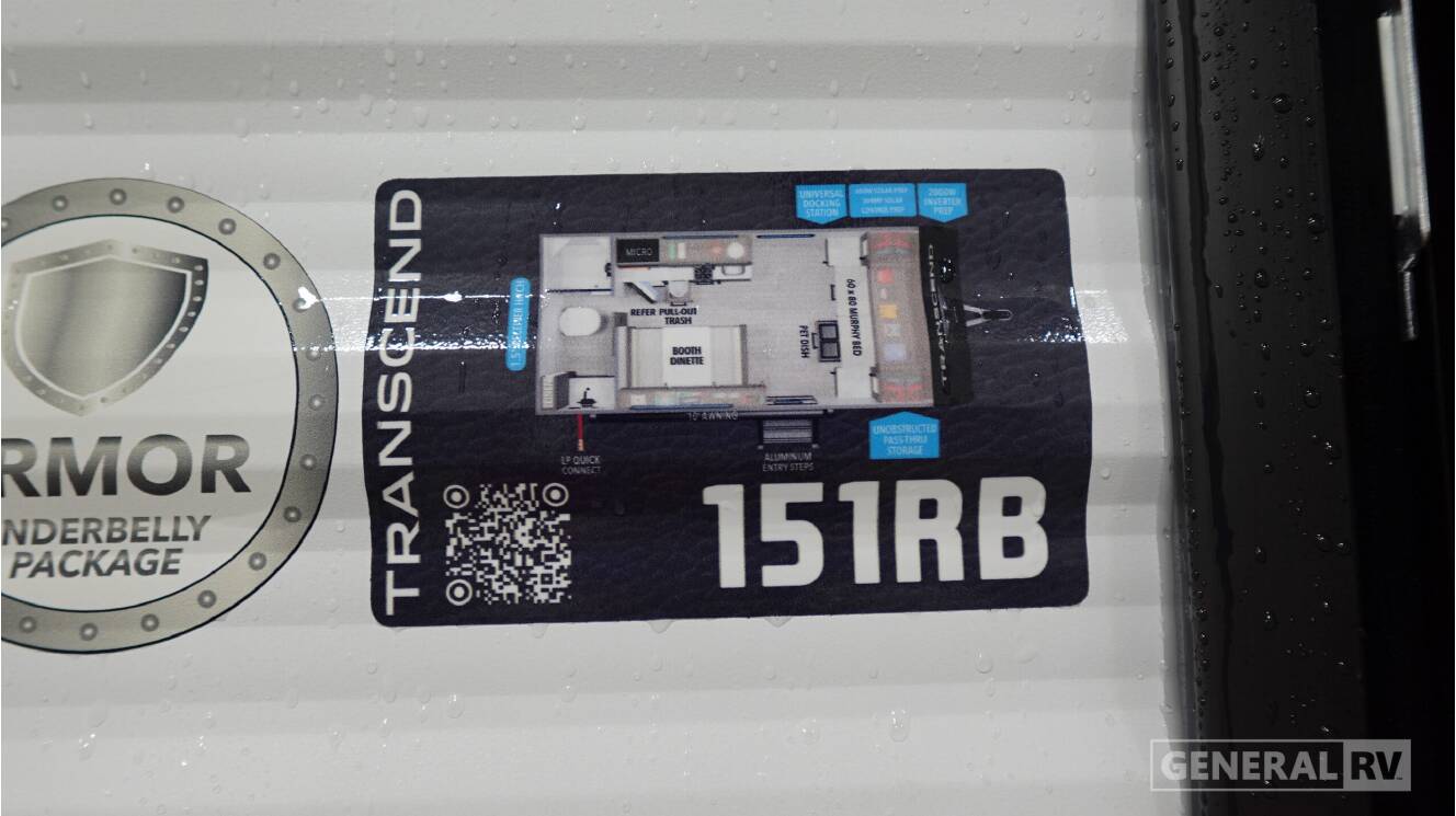 A photo of this 2027 Grand Design TRANSCEND-ONE 151RB
