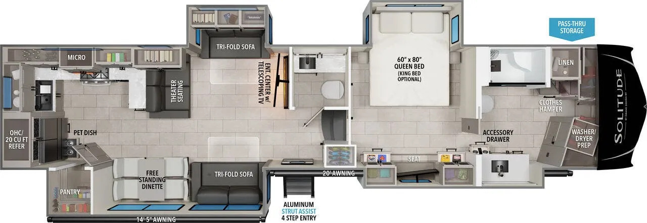 A photo of this 2027 Grand Design SOLITUDE 417KB