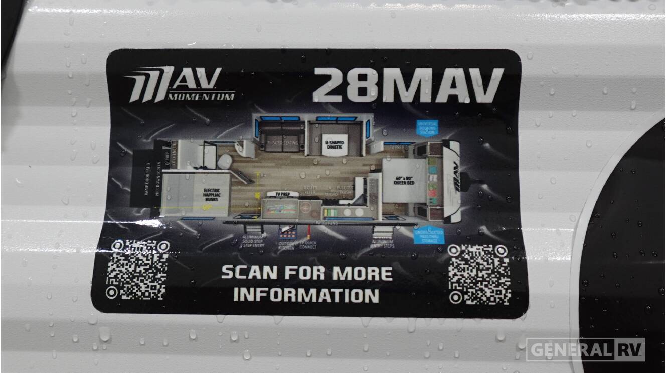 A photo of this 2026 Grand Design MOMENTUM 28MAV