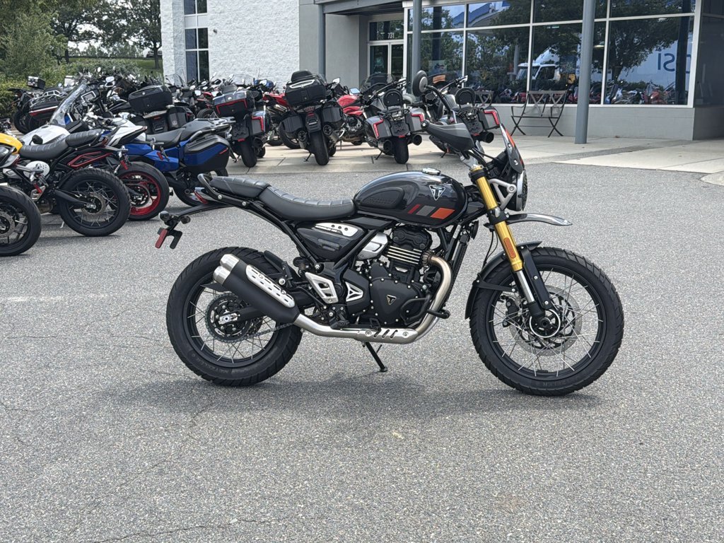 2026 Triumph Scrambler 400 XC Storm Grey 400 XC in Charlotte, NC