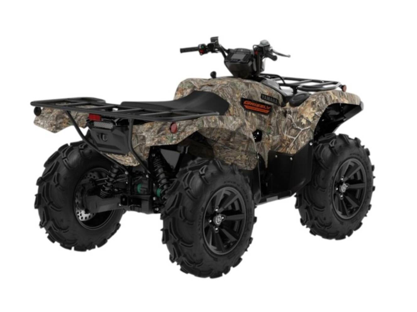 A photo of this 2026 Yamaha Grizzly EPS Camo