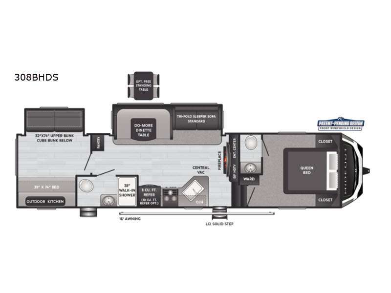 2021 Keystone Rv Hideout 308BHDS in college station TX
