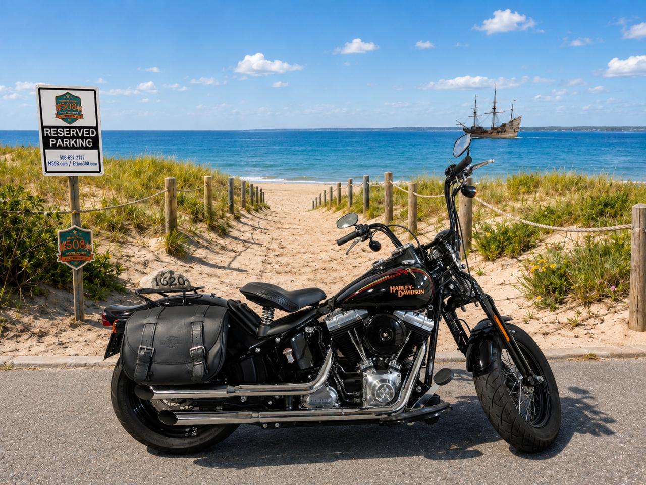2008 Harley-Davidson Cross Bones FLSTSB CROSS BONES in Plymouth, MA