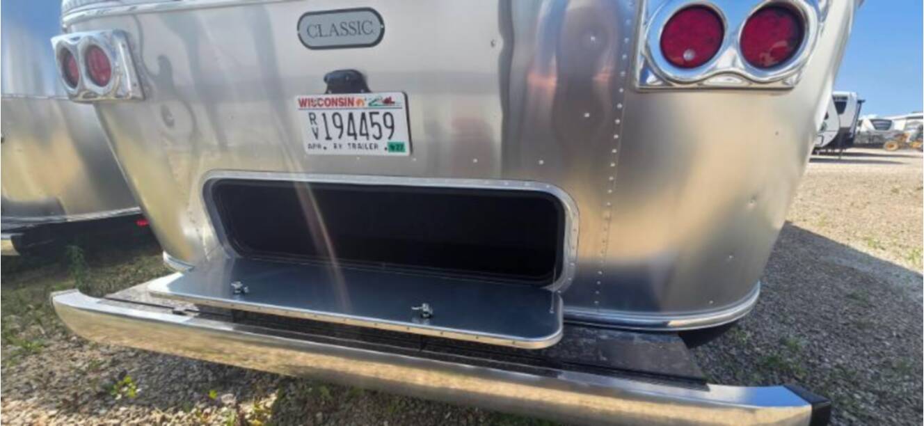 A photo of this 2025 Airstream Classic 30RB TWIN