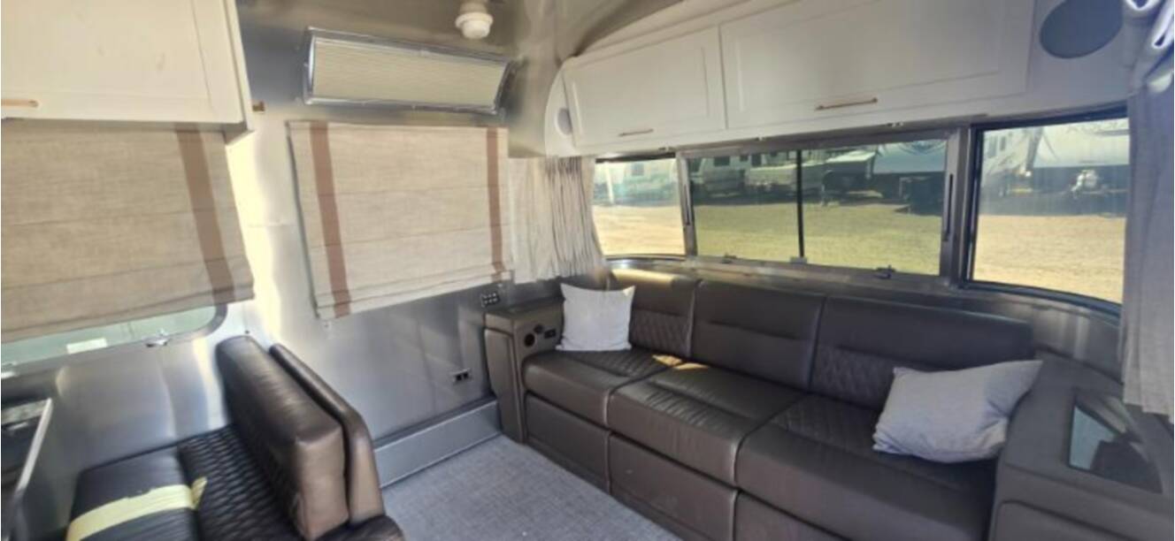 A photo of this 2025 Airstream Classic 30RB TWIN
