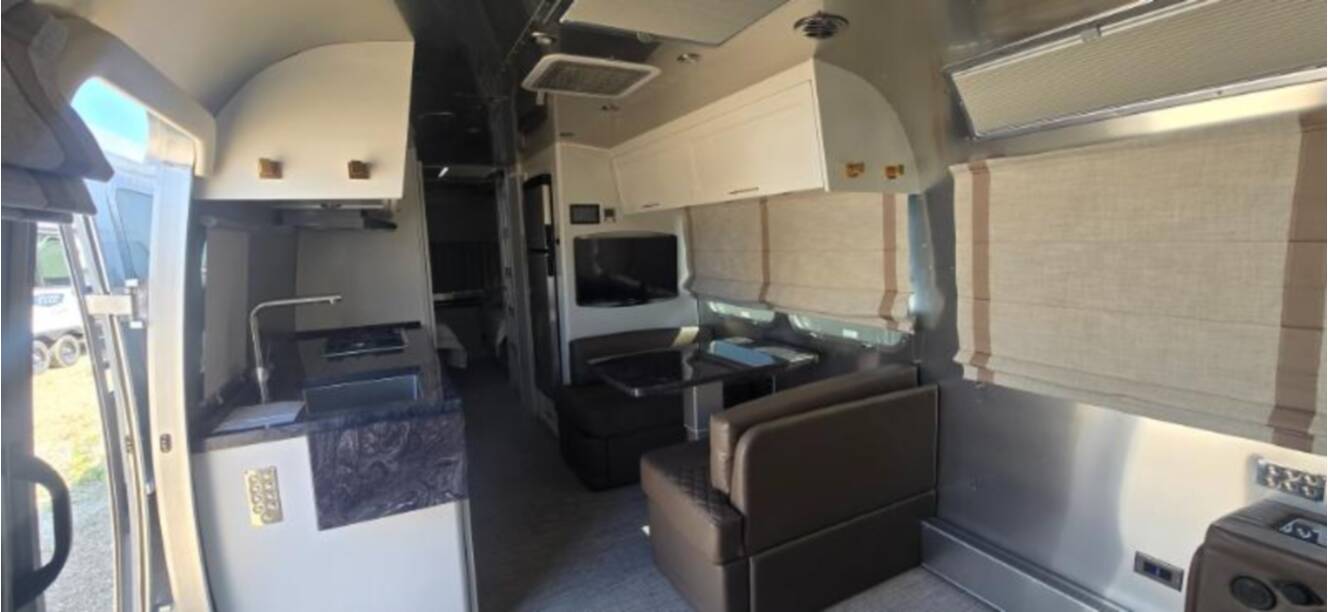 A photo of this 2025 Airstream Classic 30RB TWIN