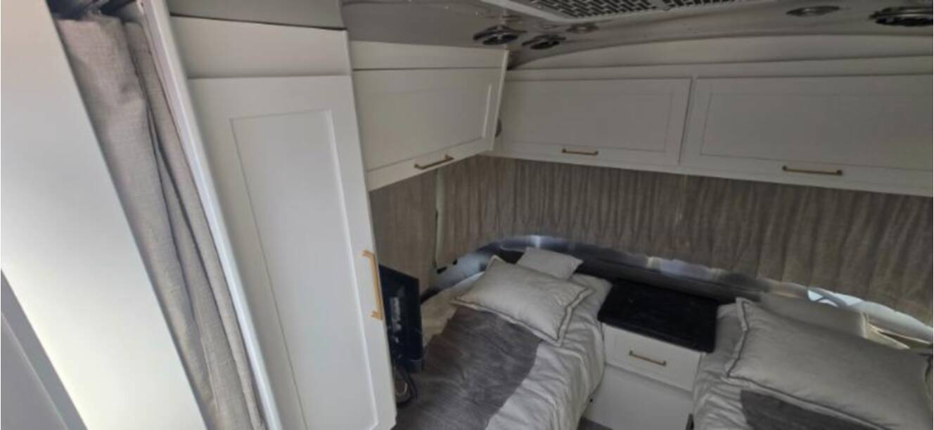 A photo of this 2025 Airstream Classic 30RB TWIN