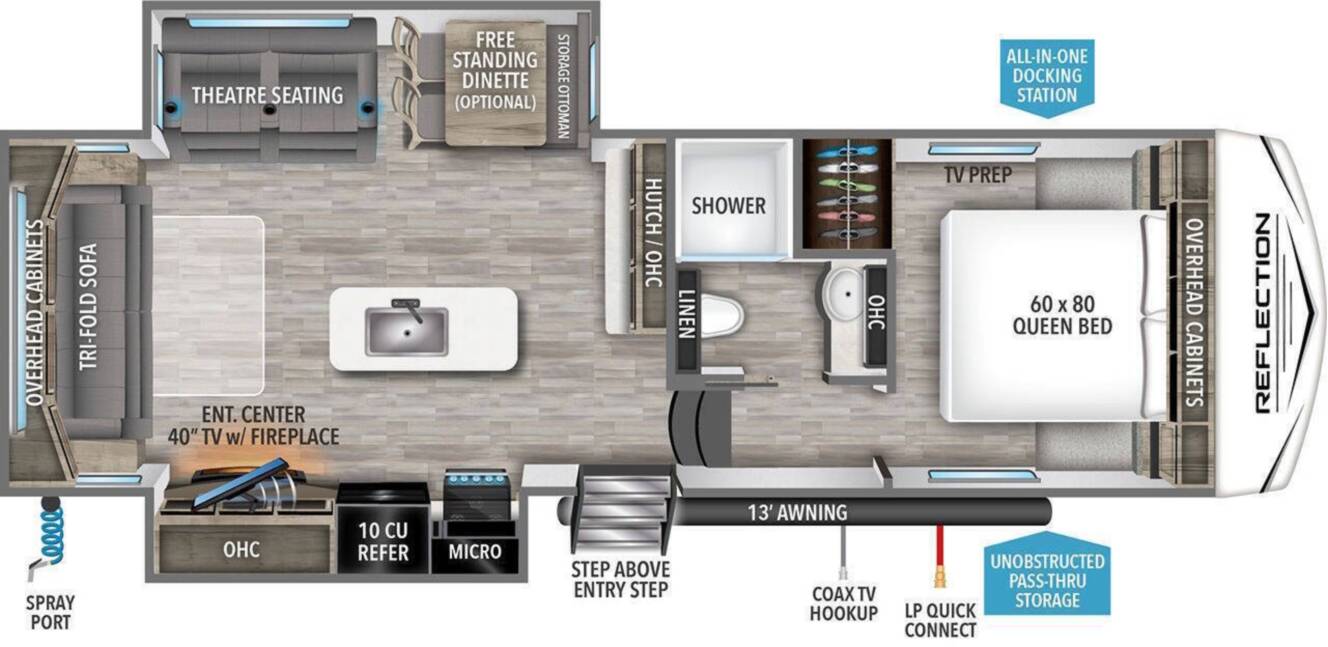 A photo of this 2024 Grand Design Rv Reflection 28RL