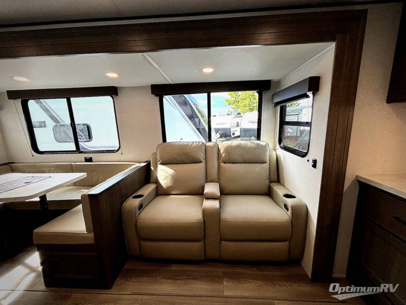 A photo of this 2026 Grand Design Transcend 325BHT