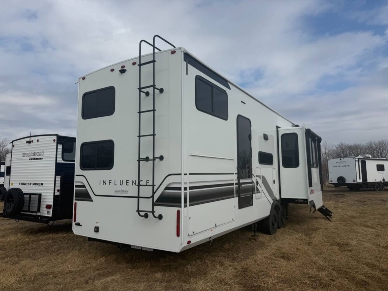 A photo of this 2026 Grand Design Influence 3904BH