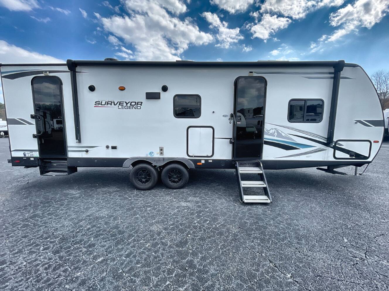A photo of this 2023 Forest River SURVEYOR 276BHLE