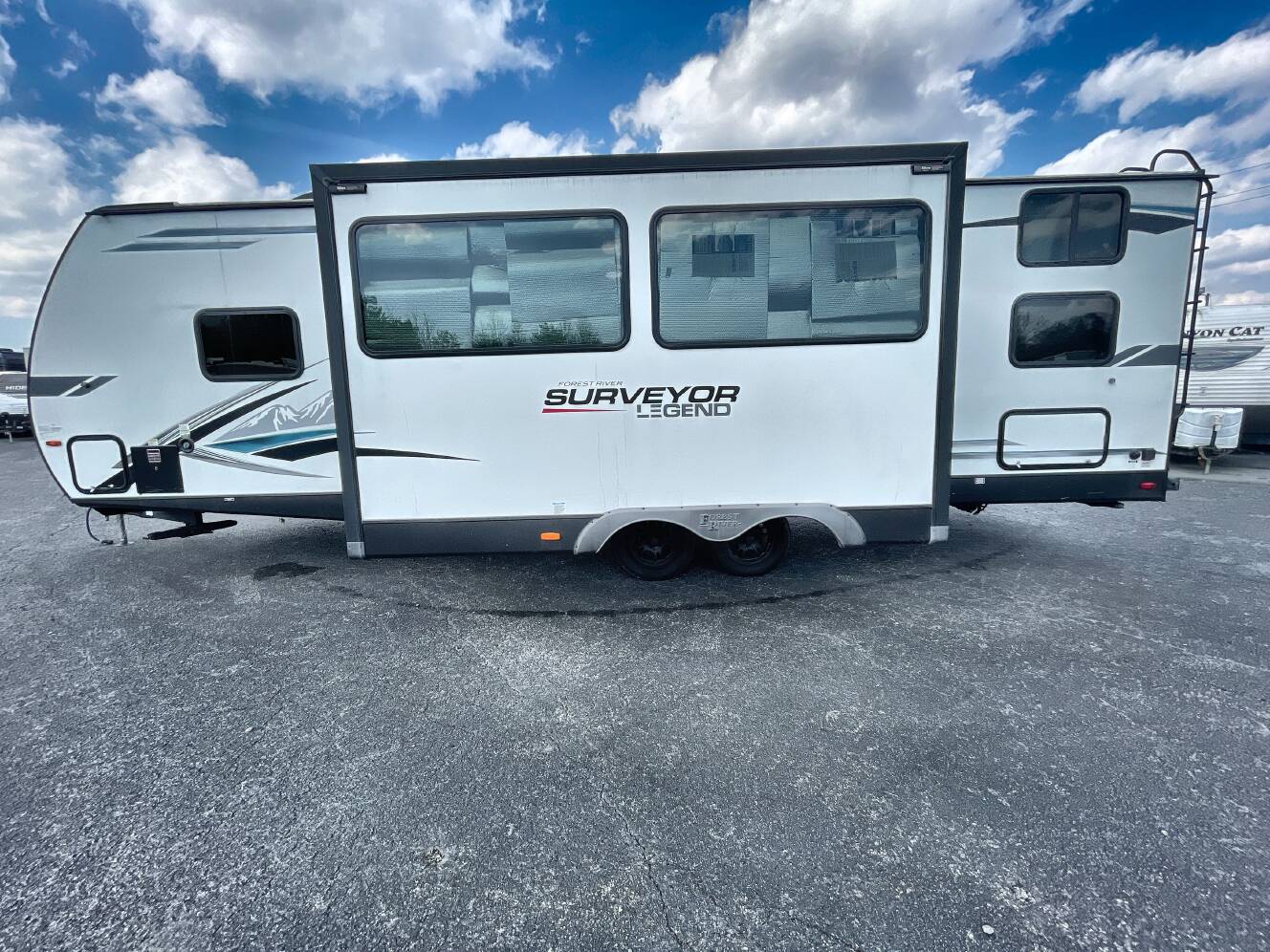 A photo of this 2023 Forest River SURVEYOR 276BHLE