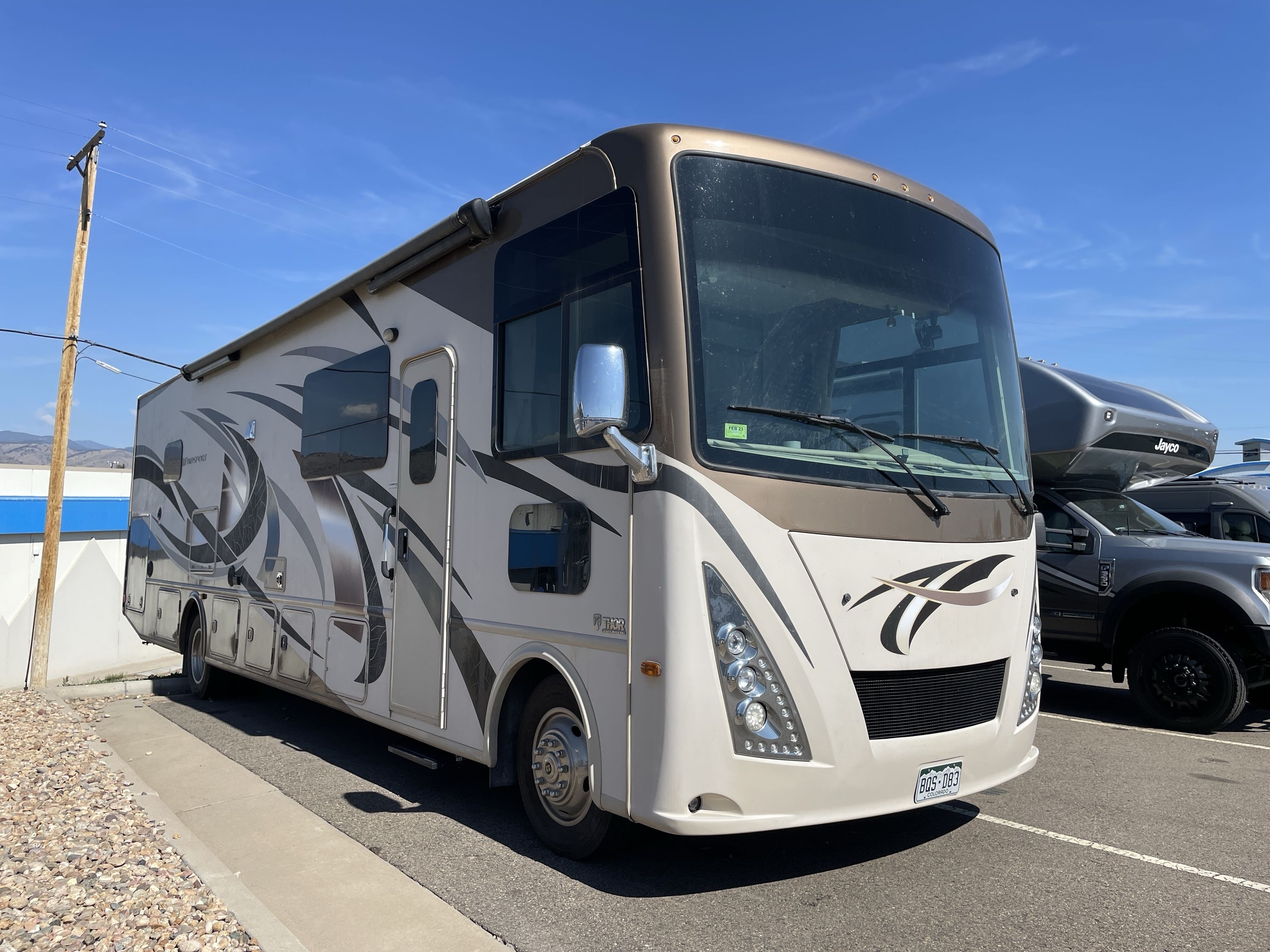 2017 Thor WINDSPORT 34P in golden CO