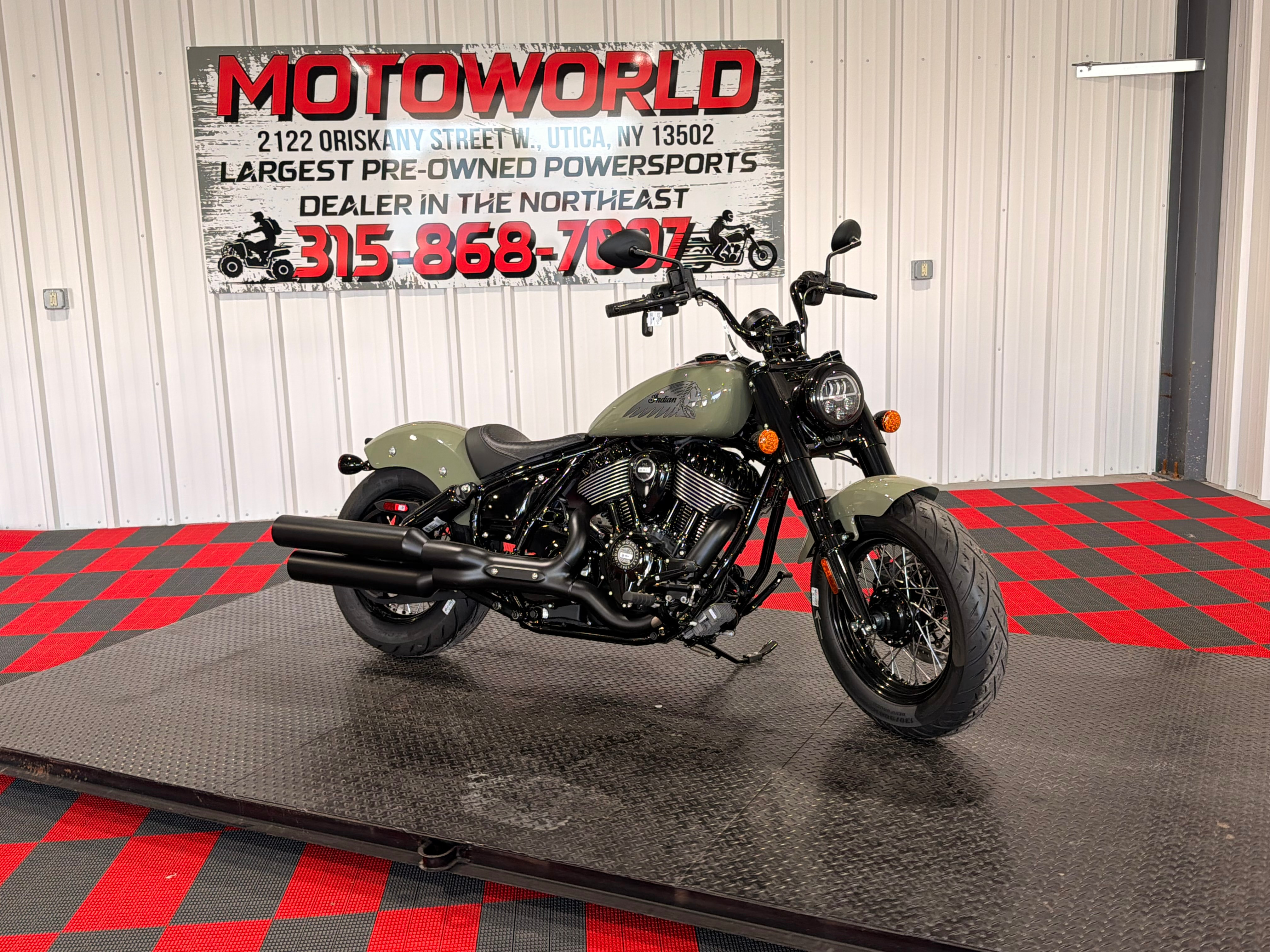 2026 Indian Motorcycle Chief Bobber Dark Horse® BOBBER DARK HORSE in Utica, NY