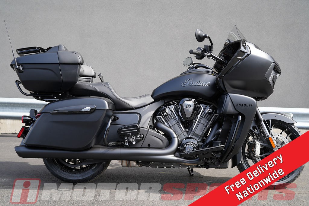 2026 Indian Motorcycle Pursuit Dark Horse 112 w/ PowerBand Audio Black Smoke DARK HORSE in Saint Petersburg, FL