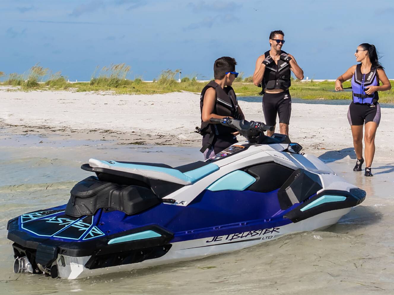 A photo of this 2025 Yamaha JetBlaster LTD
