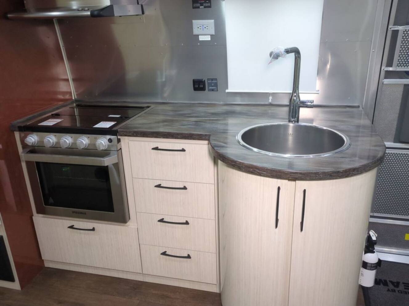 A photo of this 2020 Airstream International Serenity 27FB Twin
