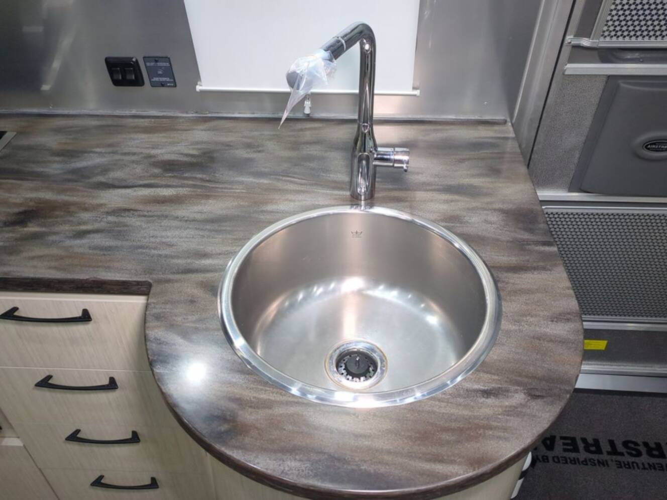 A photo of this 2020 Airstream International Serenity 27FB Twin
