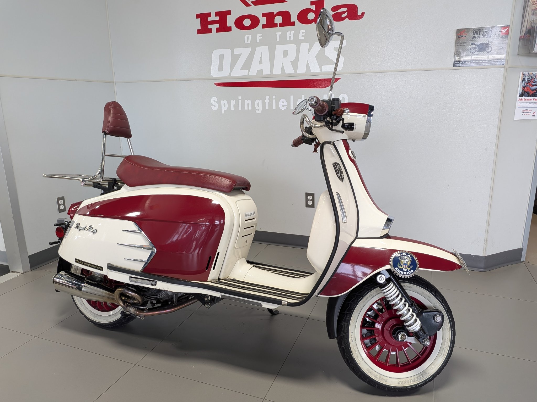 2020 Genuine Scooters Grand Tourer 150 GT150 in Springfield, MO
