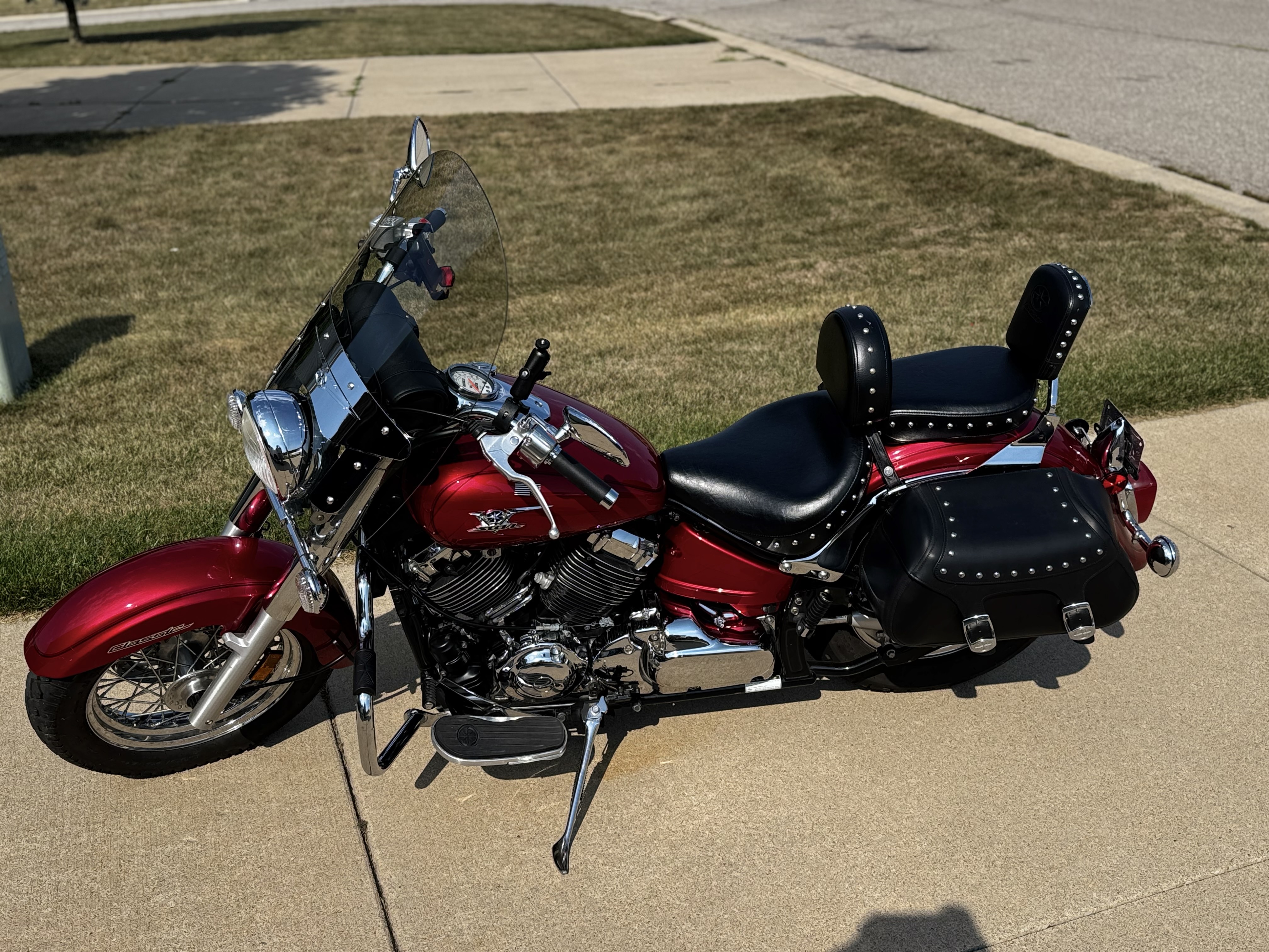 2009 Yamaha V STAR 650 SILVERADO 650 SILVERADO in Ypsilanti, MI