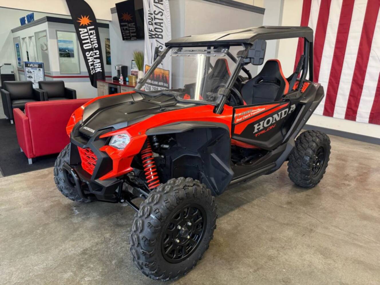 A photo of this 2022 Honda TALON 1000X