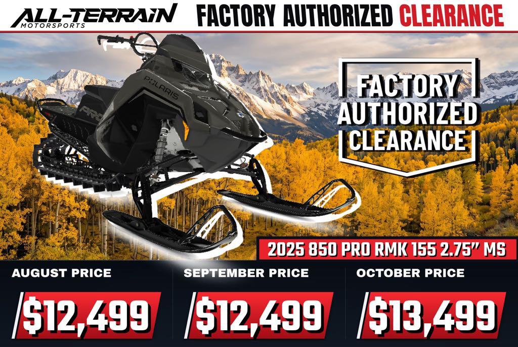 2025 Polaris 850 PRO-RMK Slash 155 2.75" MS 165 2.75-INCH in grand junction CO