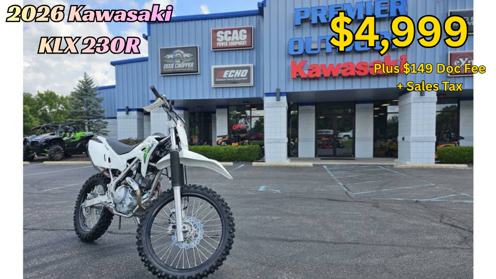 2026 Kawasaki KLX 230R 230R in Whiteland, IN