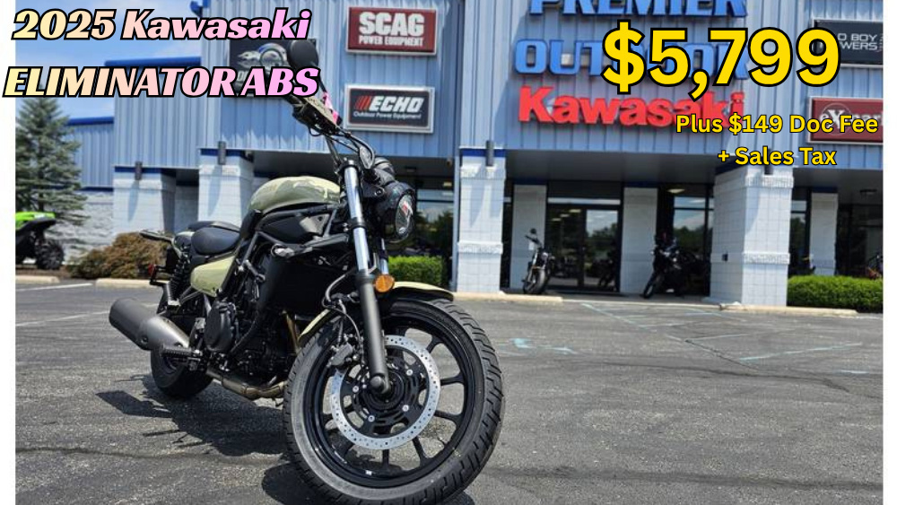 2025 Kawasaki Eliminator ABS ABS in Whiteland, IN