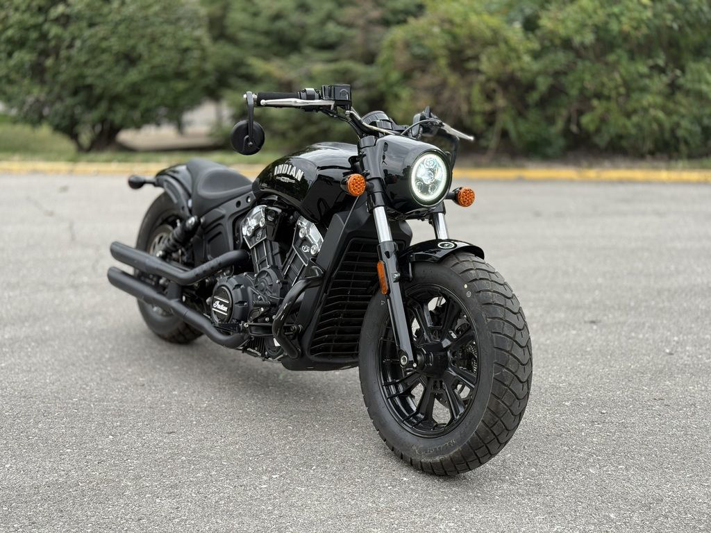 2019 Indian Scout Bobber ABS Thunder Black Smoke BOBBER ABS in Olathe, KS