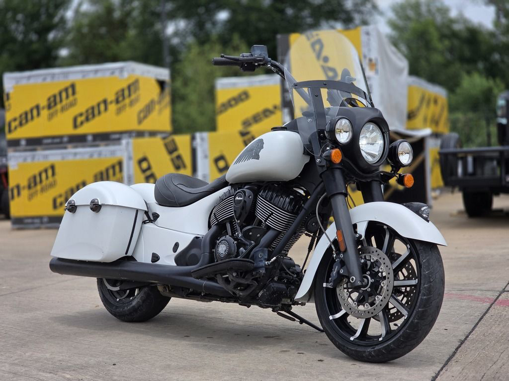 2019 Indian Springfield Dark Horse White Smoke DARK HORSE in Mckinney, TX