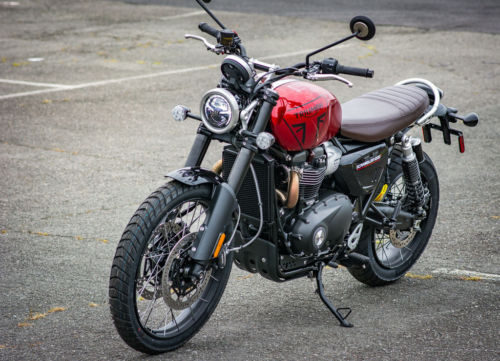 2025 Triumph Scrambler 1200 X Carnival Red BASE in Richmond, VA