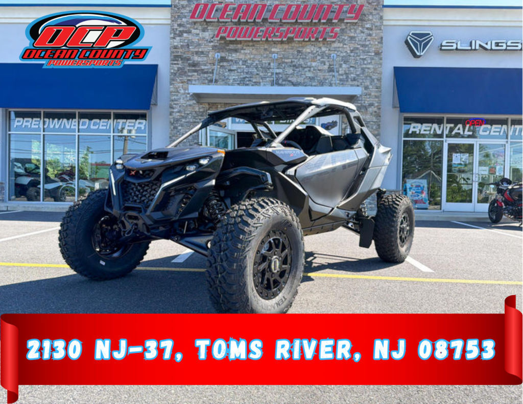 2026 Can-Am Maverick R X RS with Smart-Shox Triple Black in toms river NJ