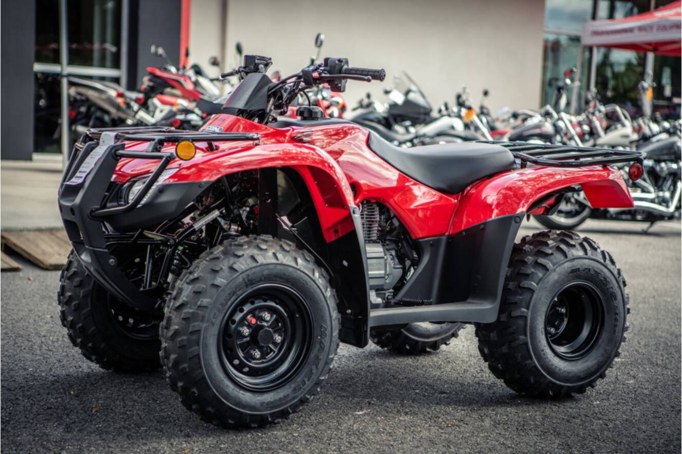 A photo of this 2026 Honda® FourTrax Recon ES