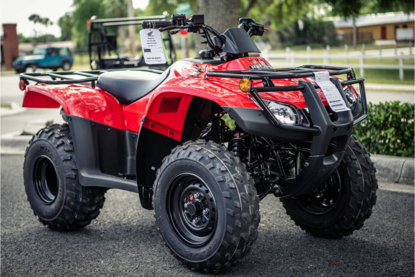 A photo of this 2026 Honda® FourTrax Recon ES