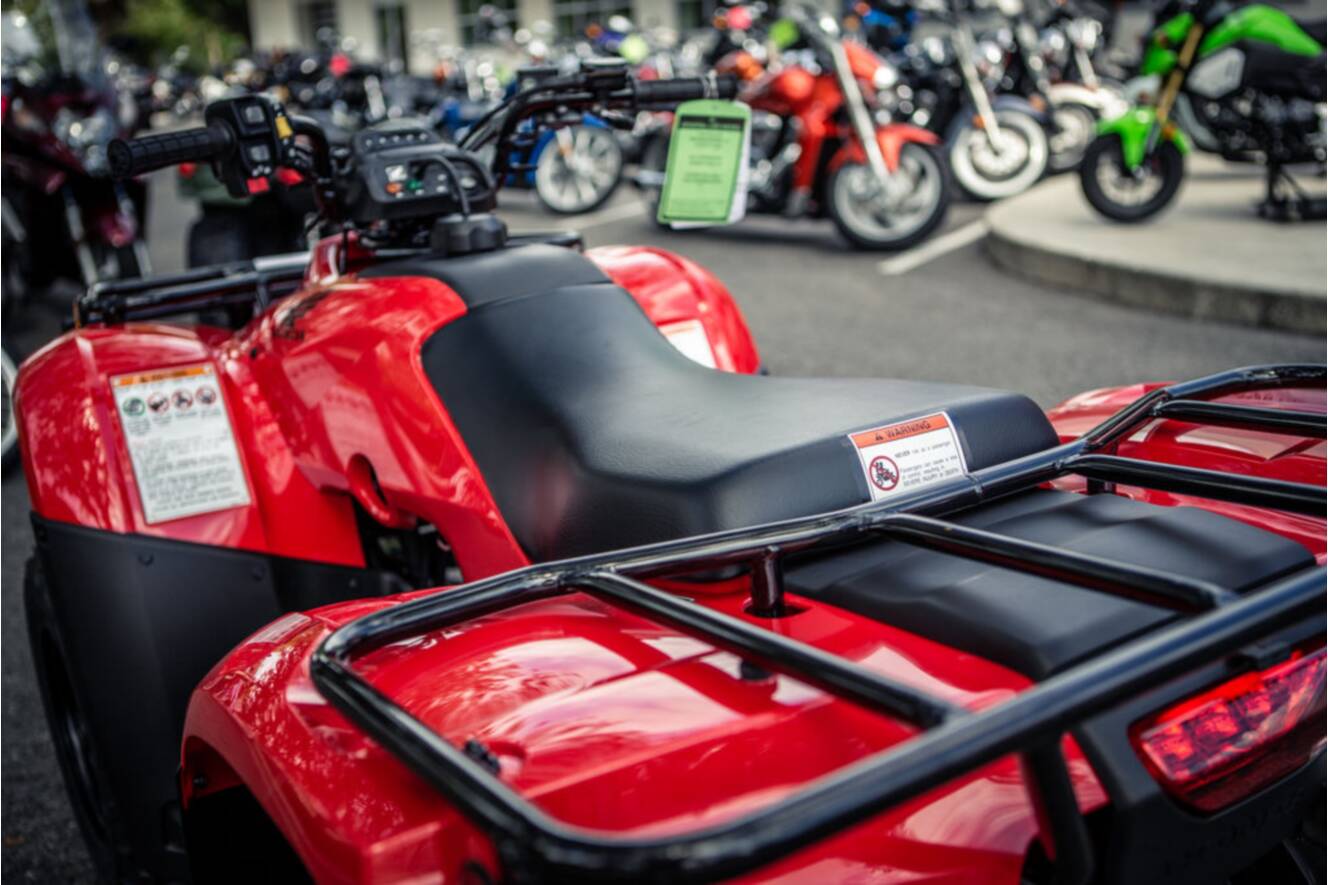 A photo of this 2026 Honda® FourTrax Recon ES