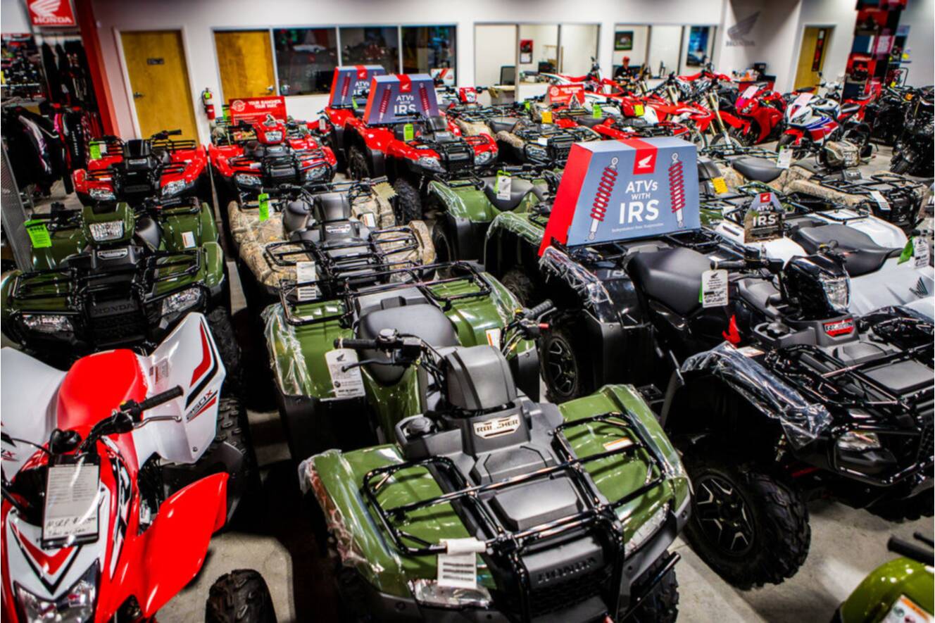 A photo of this 2026 Honda® FourTrax Recon ES