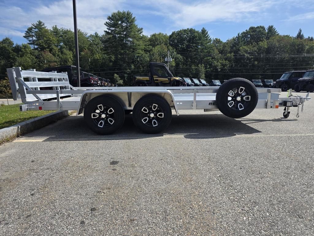 2027 Bear Track Trailers 80" Wide Tandem Axle Alum Deck Utility Trailer with in swanzey NH