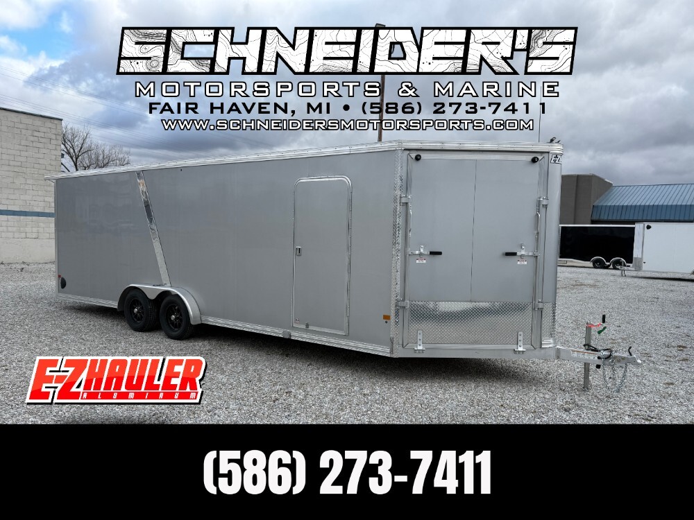 2026 Ez Hauler EZES 7.5X24 Enclosed Snowmobile Trailer in fair haven MI
