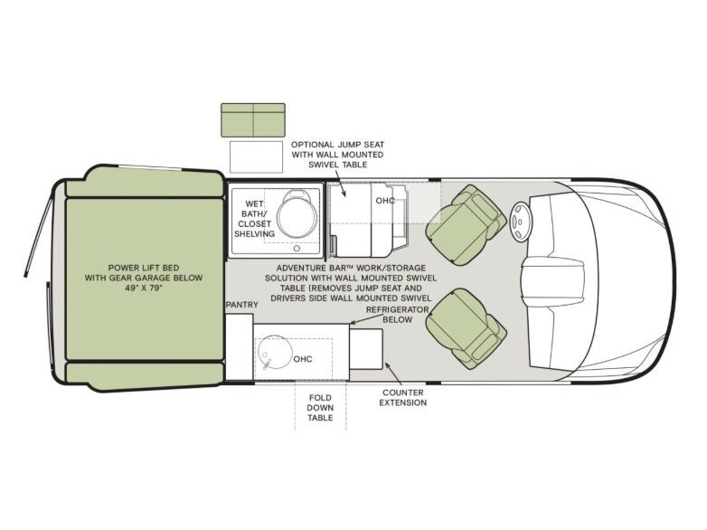 2026 Tiffin Motor Homes GH1 19AV BASE in spring TX